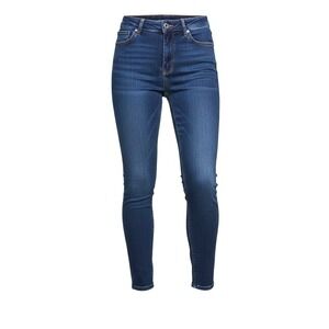 YMI Jeans Womens High Rise Skinny Dark Wash Denim Pants Size 7